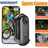 WDSZKMYF Mini videocamera 4K 1080P per casco, manubrio, moto, sport, con batteria, POV, Vlog, sportiva, Wi-Fi, H88.