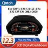 NONE Per BMW Serie 3/4 F30 F31 GT F34 F32 F33 F36 2013-2020, Virtual Cockpit, Quadro Strumenti Digitale con Schermo LCD, Tachimetro, Schermo HD da 12,3 pollici 1920*720, Installazione Plug-and-Play