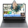 HYPERSTRIX 2 in 1 Laptop Touchscreen 15.6 pollici Ryzen R3-3200U (fino a 3.5GHz) Notebook PC 16GB RAM 512GB SSD 360 ° Laptop con Schermo Rotante FHD IPS, Tastiera Retroilluminata, Type-C, RJ45, WIFI