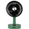 JOCCA Ventilatore da Tavolo Ricaricabile Jocca con USB, 5W, Regolabile a 90º