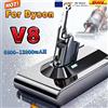 Ddadache Batteria di ricambio originale per Dyson V8 9800mAh 21.6V per aspirapolvere portatile senza fili Dyson V8 Absolute, batteria V8