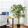 NONE Bambù Artificiale in Vaso, Pianta Finta per Decorazione Interna ed Esterna, Altezza cm, Verde