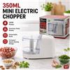 NONE DICTROLUX Mini Tritatutto Elettrico 350ml 100W con Lame in Acciaio Inox Rimovibili, Tritatutto Compatto per Verdure, Frutta Secca ed Erbe