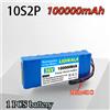 Batteria per Monopattino Elettrico 10S2P 36V 100000mAh, Batteria al Litio per Monopattino Elettrico 500W, Batteria 36v 10s2p