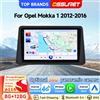 OSSURET Offerta Speciale Autoradio Android 15 da 9 Pollici 2 Din per Opel Mokka 1 2012-2016 con Qualcomm Snapdragon 6115 Octa Core, Navigazione GPS, Bluetooth, Vivavoce, SWC, Carplay Wireless, Android