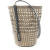 LOEWE Borsa a tracolla LOEWE Blade Pocket C630IMBX020528 pelle Rafia Khaki BK