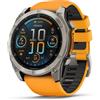 Garmin Garmin Fenix 8 3,56 cm (1.4) AMOLED 51 mm Digitale 454 x 454 Pixel Touch screen Titanio Wi-Fi GPS (satellitare) 010-02905-11