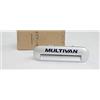 Volkswagen 7E5947415J72A - Illuminazione per porta, con scritta Multivan, colore: argento metallizzato