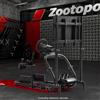 Zootopo Cockpit da corsa con supporto TV compatibile con Logitech G29 G920 G923
