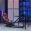 Dardoo Cockpit Simulatore Guida con Sedile Rosso e Supporto TV per Logitech G920