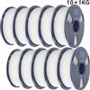 SUNLU 10KG/22LBS PLA META PLAPLUS PETG Matte SILK ABS 1.75mm filamento