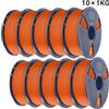 SUNLU 10KG/22LBS PLA META PLAPLUS PETG Matte SILK ABS 1.75mm filamento