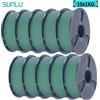 SUNLU 10KG/22LBS PLA META PLAPLUS PETG Matte SILK ABS 1.75mm filamento