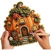 Vhjlfig Kit Punch Needle Materiali Per Arte Cottage In Tessuto 3D