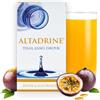 Altadrine Drenante Azione Detox e Diuretica, Combatte la Ritenzione Idrica e la Cellulite, Elimina i Liquidi in Eccesso - Gusto Maracuja, 7 Bustine x 9g