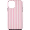 Urban Stripes Minimal Vertical Line Patt Custodia per iPhone 12 mini Strisce Verticali Rosa Pastello Modello Linea Estetica Minimale