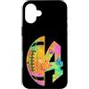 COOL FOOTBALL DESIGNS AND OUTFITS Custodia per iPhone 16 Plus NUMERO 4 ANNI CALCIO 4° COMPLEANNO