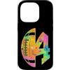 COOL FOOTBALL DESIGNS AND OUTFITS Custodia per iPhone 14 Pro NUMERO 4 ANNI CALCIO 4° COMPLEANNO