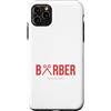 Fade Factory Barber Custodia per iPhone 11 Pro Max Forbici da barbiere, design a lettere, taglio fresco