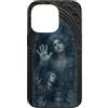 Random Galaxy Custodia per iPhone 13 Pro Fantasmi vittoriani infestati da finestra gotica horror di Halloween