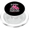 Breast Cancer Awareness Pink Ribbon Supp In ottobre indossiamo il cancro al seno di calcio Pink Watch PopSockets PopGrip per MagSafe