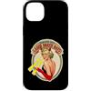 The Dirty Gringo Custodia per iPhone 14 Plus Laser Death Ray Retro Pin-Up Donna anni '60