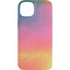 generic Custodia per iPhone 14 Plus Grafica astratta pastello arcobaleno aura