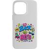 Funny Eighties 80s Costume Party Back to Custodia per iPhone 14 Pro Max Pattino a rotelle Boombox retrò vintage anni '80