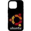 Ubuntu Linux - COLLECTION Custodia per iPhone 16 Pro Ubuntu Linux - Sistema operativo sicuro e affidabile per codificatori