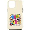 Funny Eighties 80s Costume Party Back to Custodia per iPhone 12 Pro Max Back to 80s Nostalgia Roller Skate Boombox Cassette Anni Ottanta