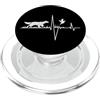 Quail Hunting Heartbeat Gifts English Setter Quaglia Caccia Heartbeat Dog Hunter PopSockets PopGrip per MagSafe