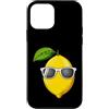 Food Lover Funny Lemon Sunglasses Tees a Custodia per iPhone 12 mini Funny Lemon Sunglasses T Shirts for Men Women Kids Tees Cool