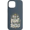 Potential Funny design Custodia per iPhone 15 Ecco come combatto le mie battaglie Armatura di Dio cristiana