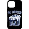 Funny RC Car Gifts for Men and Women Custodia per iPhone 16 Pro Max RC Auto Calcio Telecomando Racing RC Calcio
