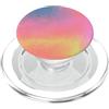 generic Grafica astratta pastello arcobaleno aura PopSockets PopGrip per MagSafe