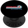 Legend Since Birthday Awesome Since September 2012 PopSockets PopGrip Adesivo
