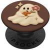 Cute Ghost Halloween Carino fantasma zucca fiore Halloween autunno PopSockets PopGrip Adesivo