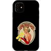 The Dirty Gringo Custodia per iPhone 11 Laser Death Ray Retro Pin-Up Donna anni '60