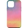 generic Custodia per iPhone 12 mini Grafica astratta pastello arcobaleno aura