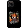 Adorable Sea Otter Animal Lover Custodia per iPhone 11 Pro Otterly in Love with Fall Cute Sea Otter Autunno Ringraziamento