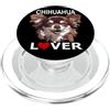 Raf THE ARTIST Designs Chihuahua capelli lunghi Chihuahua Chihuahua Chiwawa a pelo lungo PopSockets PopGrip per MagSafe