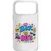 Funny Eighties 80s Costume Party Back to Custodia per iPhone 17 Pro Max Pattino a rotelle Boombox retrò vintage anni '80