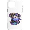 Lakelandwholesale1 Shirt Company Custodia per iPhone 16 Pro Max Bonsai Tree Cristalli di quarzo Vaporwave grafica giapponese