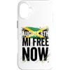 Jamaica Independence 1962 Proud Jamaican Custodia per iPhone 16 Plus 6 agosto Mi Free Now Bandiera Della Giamaica Felice Indipendenza