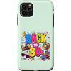 Funny Eighties 80s Costume Party Back to Custodia per iPhone 11 Pro Max Back to 80s Nostalgia Roller Skate Boombox Cassette Anni Ottanta