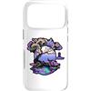 Lakelandwholesale1 Shirt Company Custodia per iPhone 17 Pro Bonsai Tree Cristalli di quarzo Vaporwave grafica giapponese