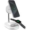 SBS Stazione di Ricarica Wireless 3in1, Qi2 25W MagSafe, MFI Certified