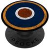 VINTAGE RAF AIR FORCE ROUNDEL WWII ERA RAF BRITISH AIR FORCE ROUNDEL ERA DELLA GUERRA MONDIALE VINTAGE PopSockets PopGrip Adesivo