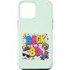 Funny Eighties 80s Costume Party Back to Custodia per iPhone 12 Pro Max Back to 80s Nostalgia Roller Skate Boombox Cassette Anni Ottanta
