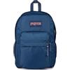 JANSPORT Big Day Pack Zaino capiente con scomparto per laptop da 15 pollici, 43.5 x 19 x 32.5 cm, Navy, Blu